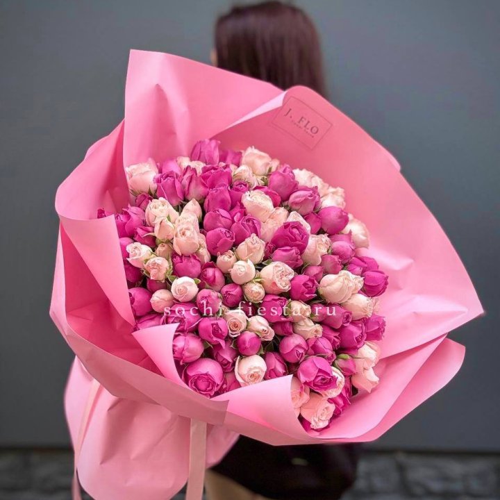 51 кустовая роза  в Костроме