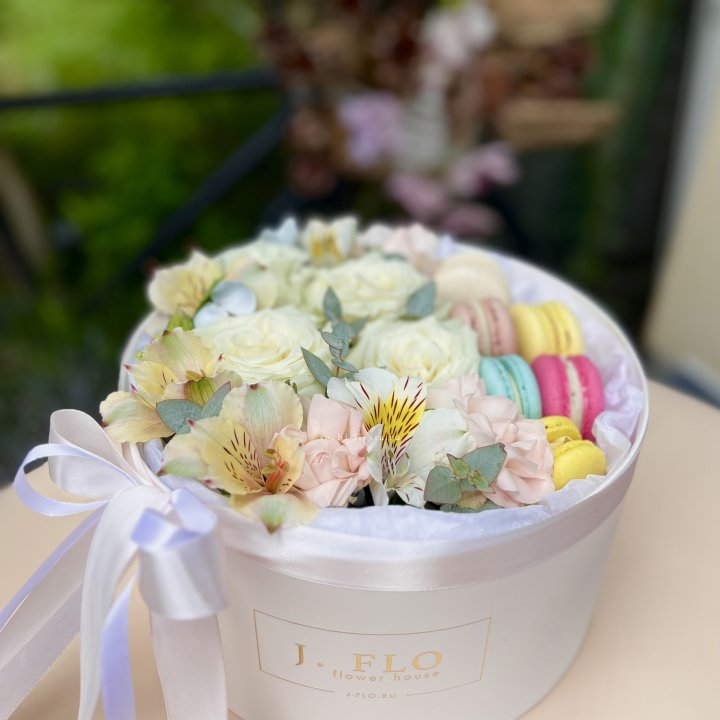 Цветочный бокс "Ника" в Костроме
