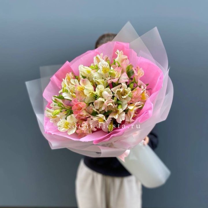 букет альстромерий "Черри" в Костроме