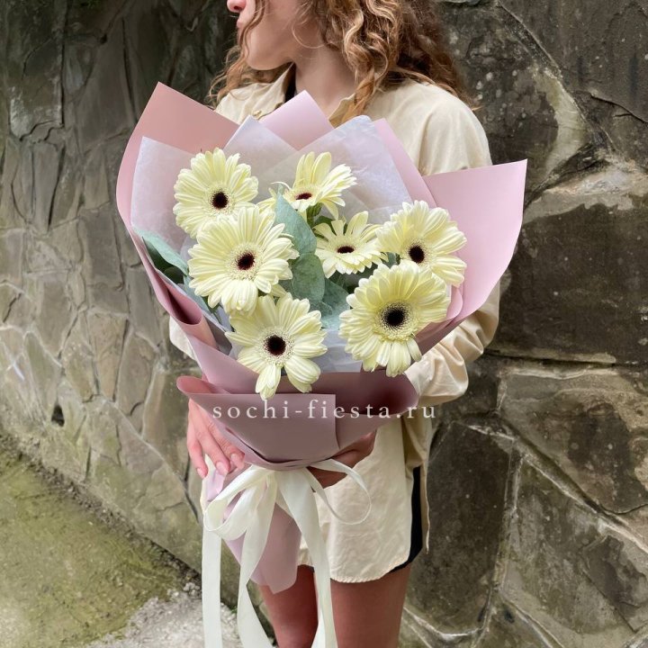 Букет голландских гербер  в Костроме