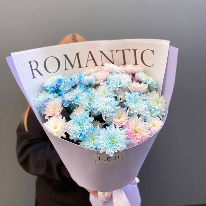 Букет кустовых хризантем в Костроме