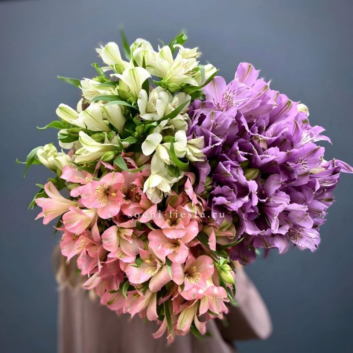 Охапка Альстромерии в Костроме