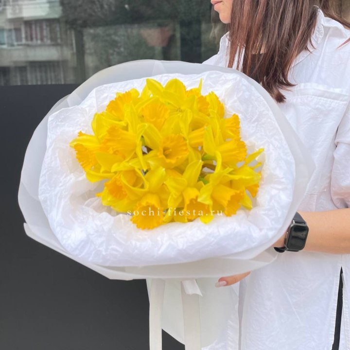 Нарциссы 25 шт в Костроме