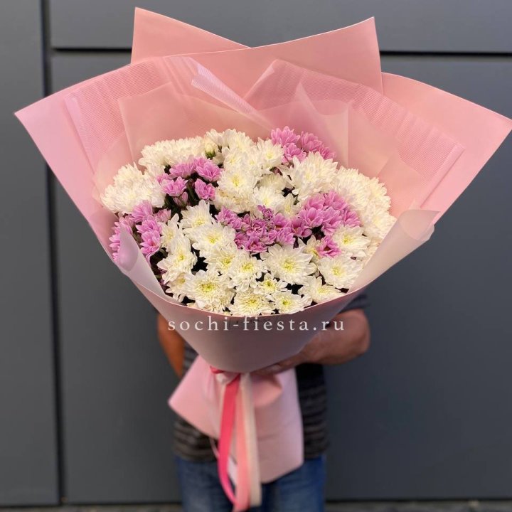  Букет хризантем- гигант  в Костроме