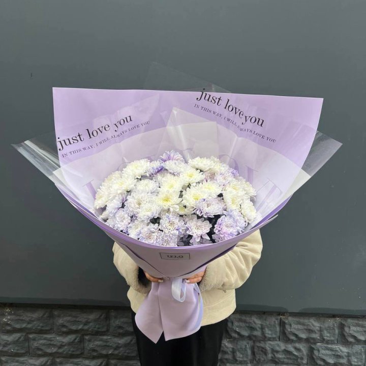 9 воздушных хризантем в Костроме