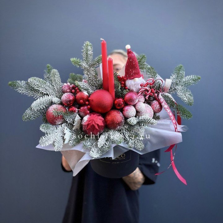 Композиция "Мери крисмас ред" в Костроме