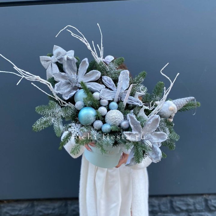 Композиция "Снежный цветок" в Костроме