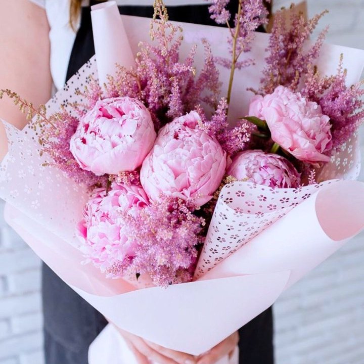 Букет пионов "Мелиса" в Костроме
