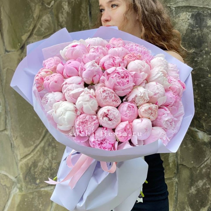 39 нежных пионов в Костроме