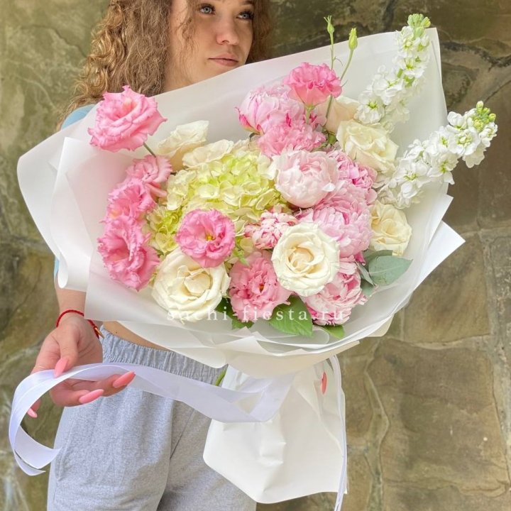 Букет с пионами №3 в Костроме