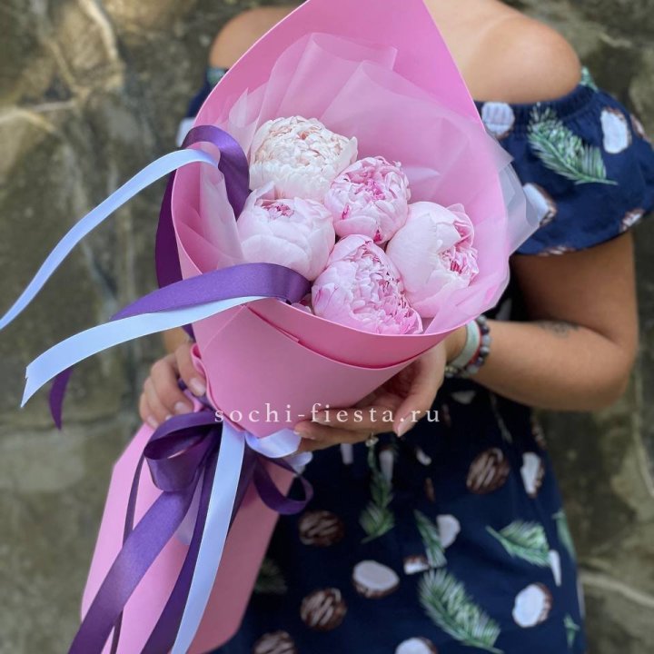 Букет пионов "НАЙ" в Костроме