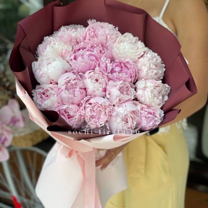 Букет с пионами №5 в Костроме