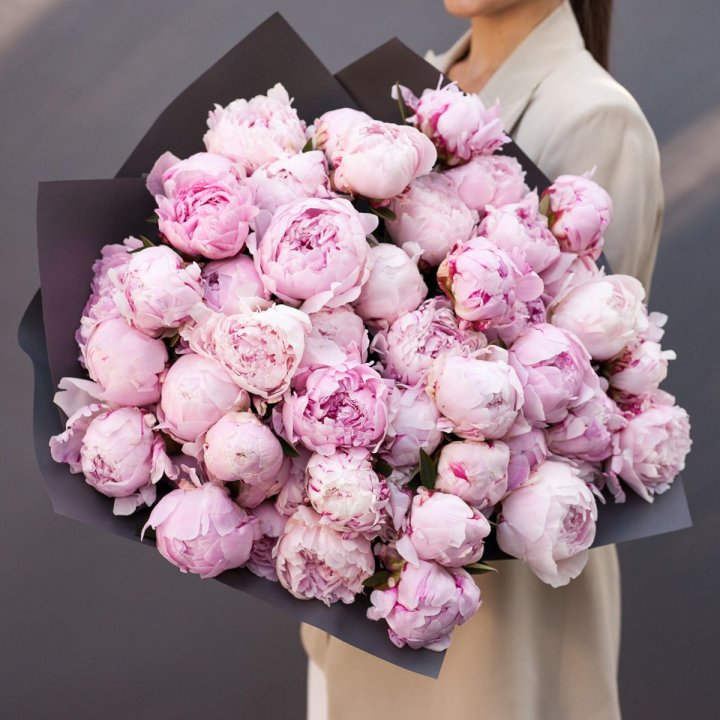 Пионы охапка в Костроме