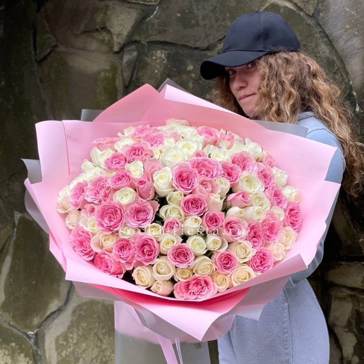 101 роза Миксбери в Костроме