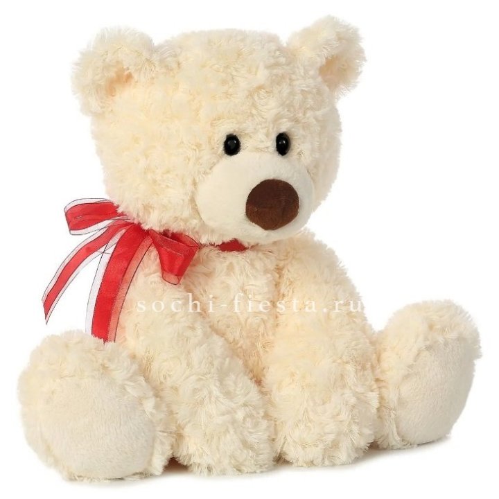 Белый плюшевый мишка  в Костроме