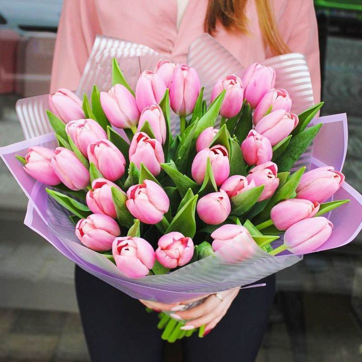 25 тюльпанов "Айс крем" в Костроме