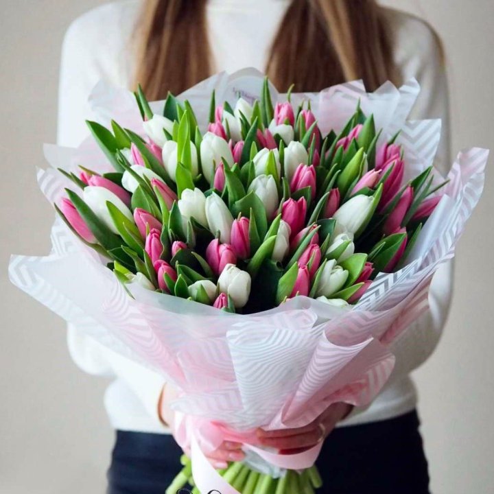 Букет тюльпанов "Лолита" в Костроме
